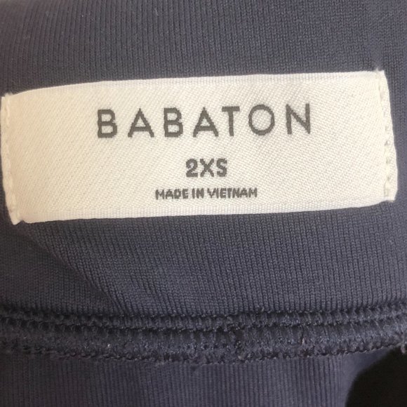 Aritzia Babaton Contour Pencil Skirt Navy - Picture 2 of 4